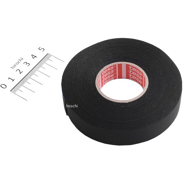 800398 ポッシュ ハーネステープ 幅19mm 25M 黒 ヘビーデューティー