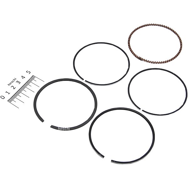 800651-RN シフトアップ 0.5 オーバーサイズ ピストンリング カワサキ W1/W1S/W1・SA/W3 用