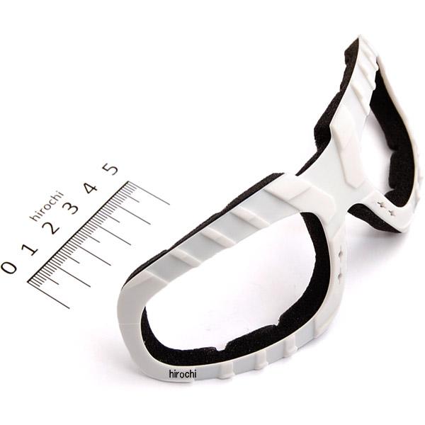 800711-FW ポッシュ POSH ライディンググラス2084用 フェイスパッド 白