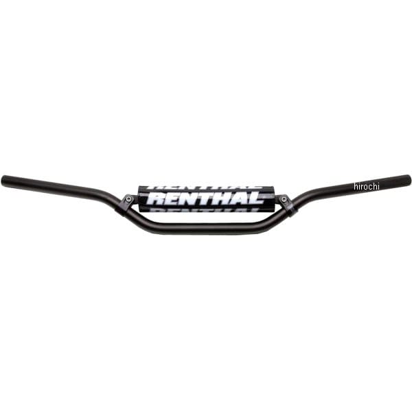 983-05-BK-01-185 レンサル RENTHAL ハンドルバー 7/8インチ(22mm) ヴィロポト/スチュワート 03年-06年 RMZ250、KX250、KX125 黒