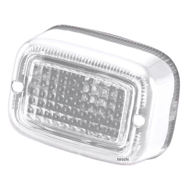 801-0590009 キタコ 補修用 テールレンズ 角型 クリア