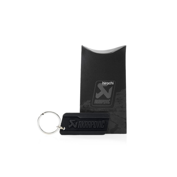 802040 アクラポビッチ AKRAPOVIC キーホルダー OFFROAD Rock N Roar 黒