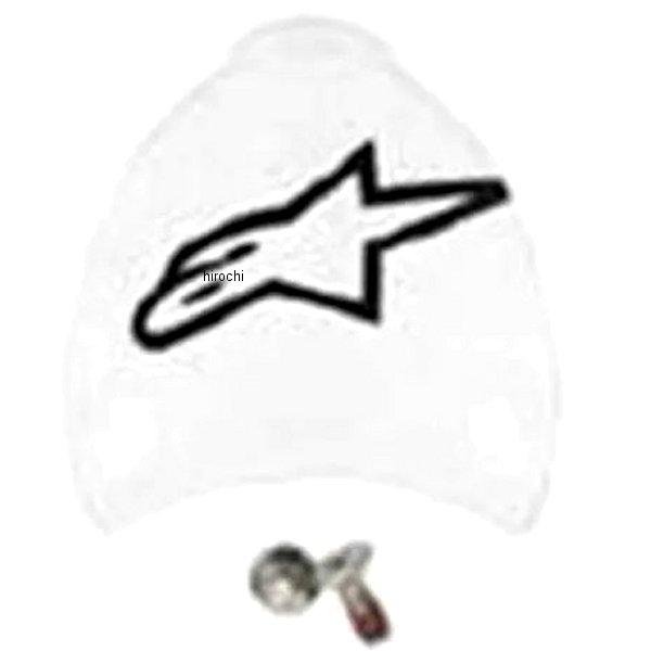 8021506461548 アルパインスターズ 25TP11 HEEL CAP ブーツ補修品 黒/白 36-38サイズ