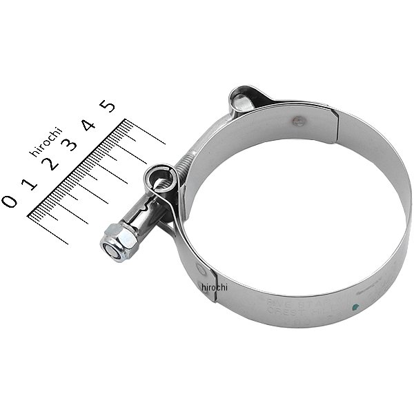 802673 ポッシュ POSH エキゾーストバンド ステンレス φ65-φ72