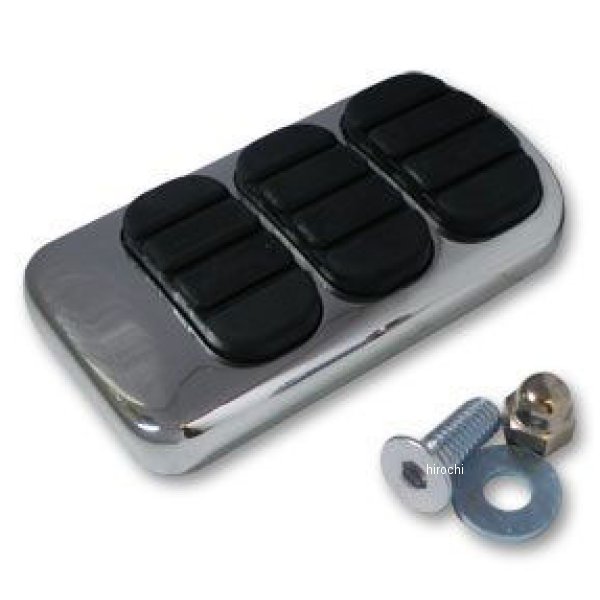 8027 ガッツクローム フットボード車83年以降クリアキン イソブレーキペダル