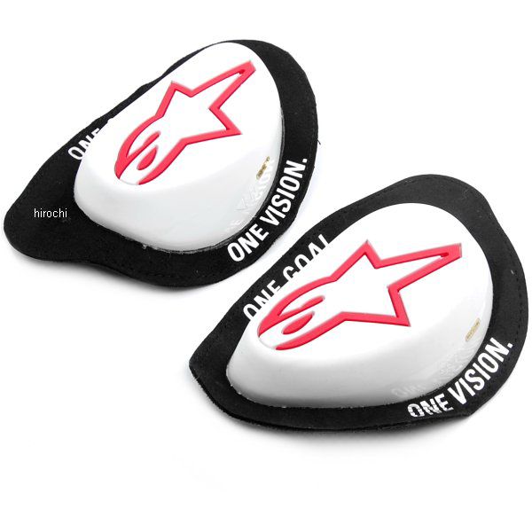 8033637633398 2840-0053 アルパインスターズ ひざ スライダー 白 (左右ペア)