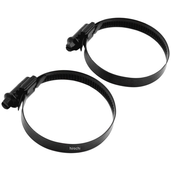 803624 ポッシュ POSH ホースバンドセット ステンレス φ40-φ60 2個入り 黒