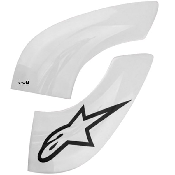 6951114 アルパインスターズ ネックサポート パーツ チンプレート 白