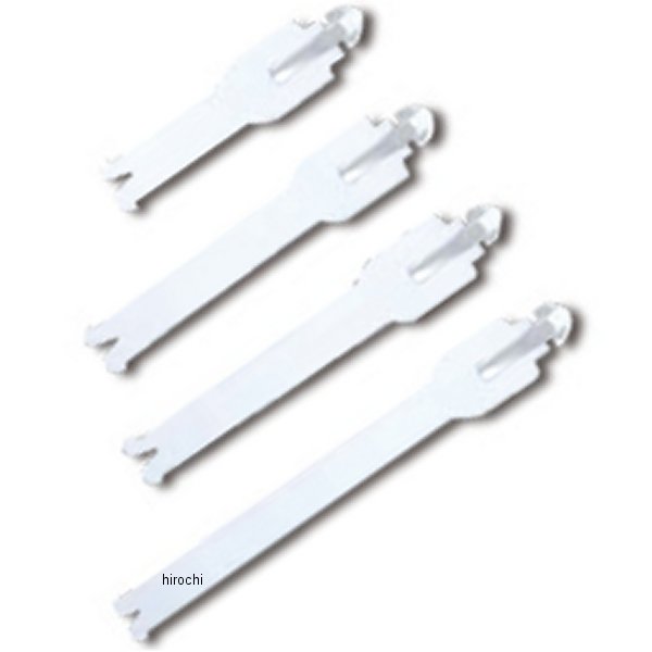 25CIT74-20 アルパインスターズ パーツ ストラップ NEW テック7、5 白 4個セット