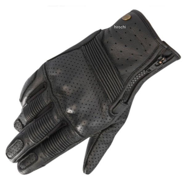 3508320 アルパインスターズ RAYBURN V2 レザーグローブ 10 黒 2XLサイズ