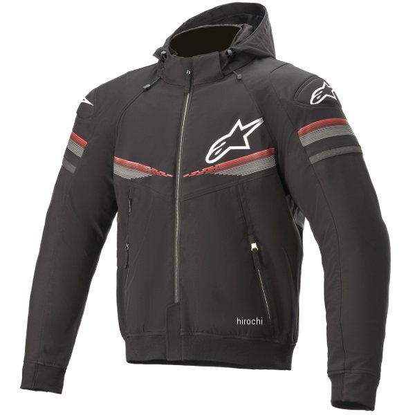 8059175180590 アルパインスターズ セクターv2テックフーディー 黒/赤 Lサイズ