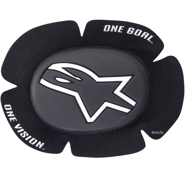8059175199868 アルパインスターズ プロテクター GP SPORT EVO KNEE SLIDER 黒/白 ワンサイズ