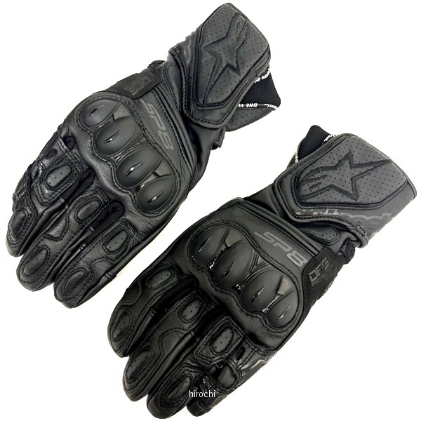 8059175359675 アルパインスターズ レザーグローブ SP-8 v3 黒/黒 Lサイズ