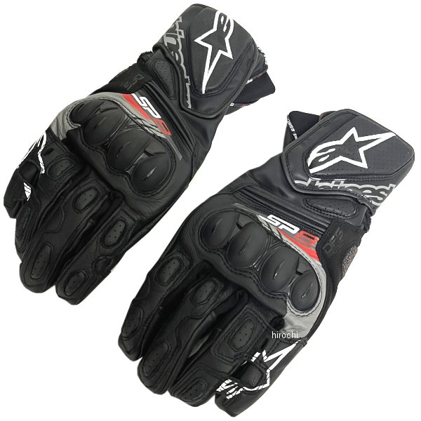 8059175366796 アルパインスターズ レザーグローブ SP-8 v3 黒 Mサイズ