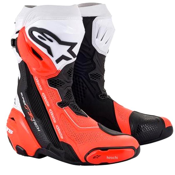 8059175376801 アルパインスターズ スーパーテックRベントブーツ 黒/白/赤 40サイズ