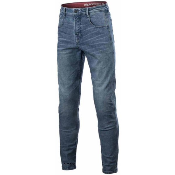 3329922 アルパインスターズ 秋冬モデル パンツ DUNCAN DENIM PANTS ASIA 青 32サイズ