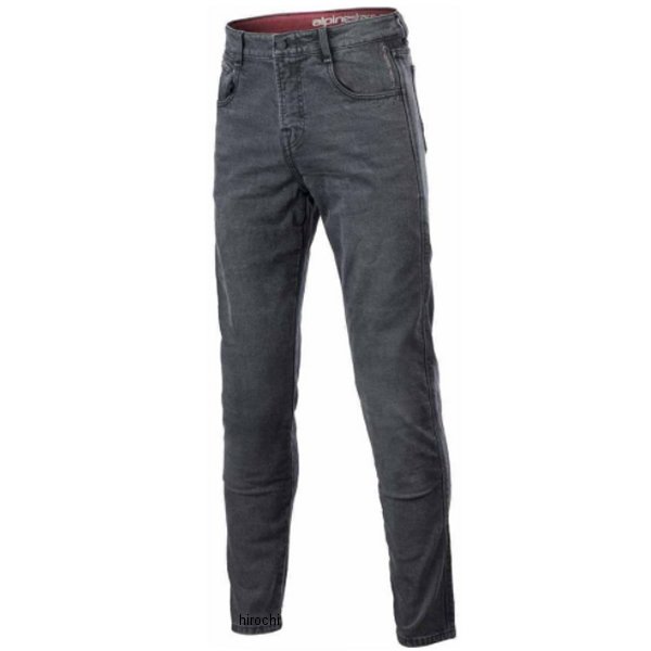 3329922 アルパインスターズ 秋冬モデル パンツ DUNCAN DENIM PANTS ASIA 黒 33サイズ