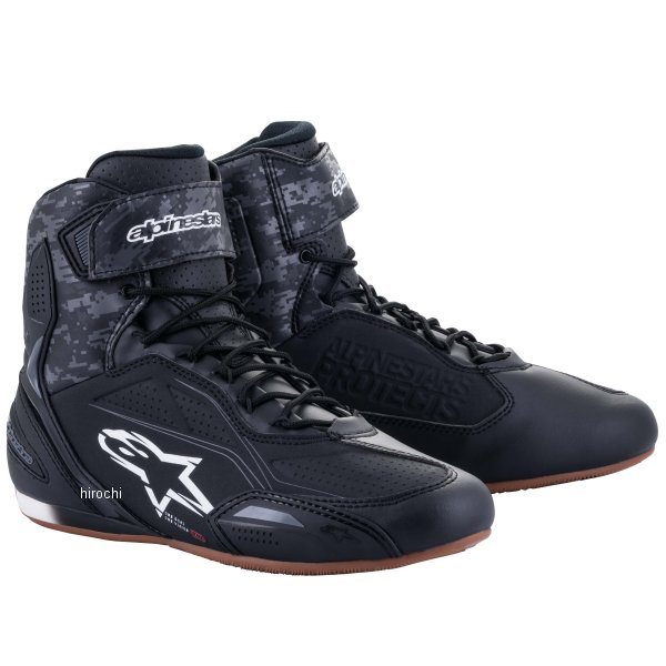 2510219 アルパインスターズ ファスター3 シューズ 黒/ダークグレー/ガンメタ 9サイズ