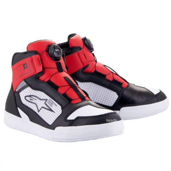 2542522 アルパインスターズ AXIOM BOA ウォータープルーフ シューズ 黒/白/赤 9.5サイズ