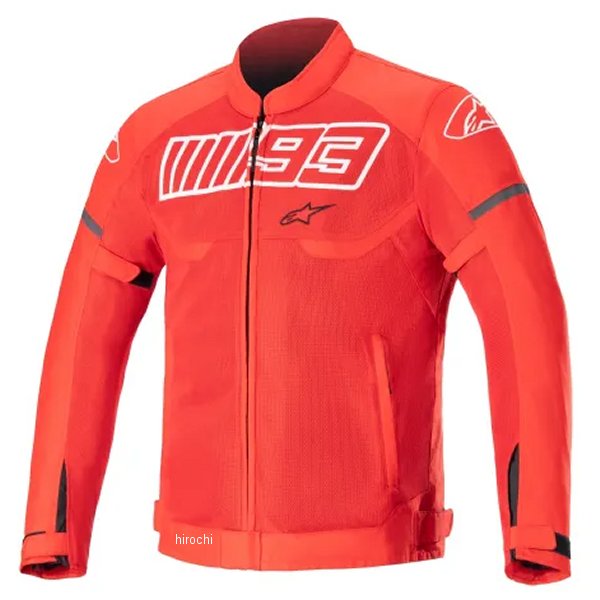 3300922 アルパインスターズ 春夏モデル MM93 LOSAIL V3 エアージャケット ASIA ブライトレッド/白 Mサイズ
