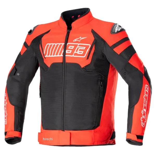 3305822 アルパインスターズ 春夏モデル MM93 T-GP イグニッション エアージャケット ブライトレッド/黒 Lサイズ
