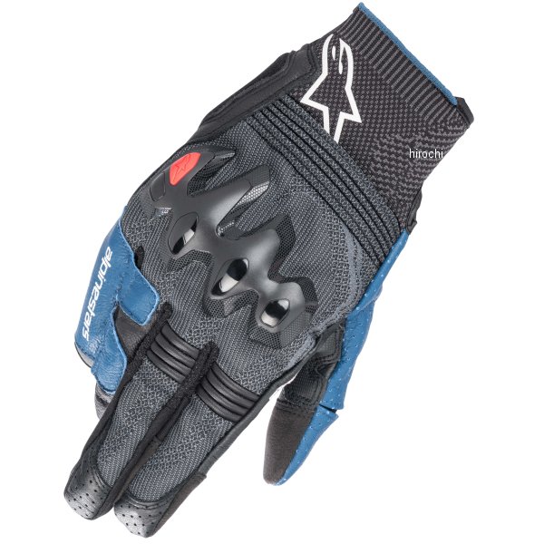 3567122 アルパインスターズ MORPH SPORT グローブ 黒/ブルーソーダライト XLサイズ