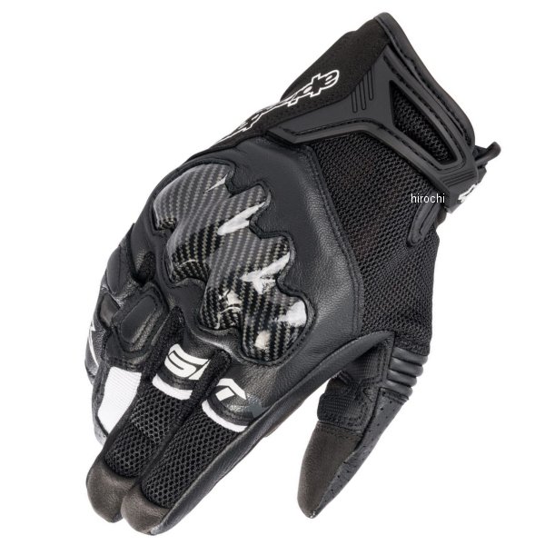 3567222 アルパインスターズ 春夏モデル SMX-R グローブ 黒/白 Sサイズ