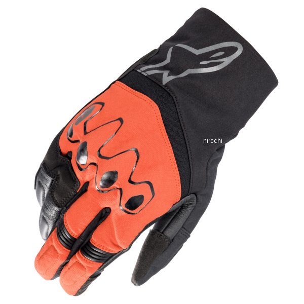 3522523 アルパインスターズ 春夏モデル グローブ HYDE XT DRYSTAR XF ファイヤーレッド/黒 Sサイズ