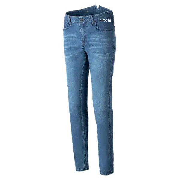 3336523 アルパインスターズ パンツ AS-DSL JUNKO TECH RIDING スリムフィット レディース ミッドブルー 29インチ