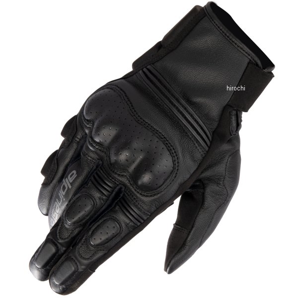 3501723 アルパインスターズ PHENOM レザーグローブ 黒/黒 Sサイズ