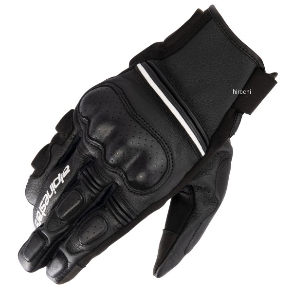 3501723 アルパインスターズ PHENOM レザーグローブ 黒/白 2XLサイズ