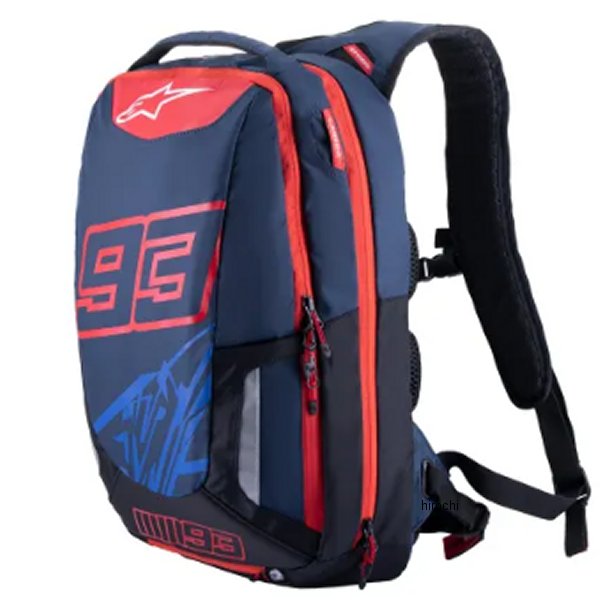 6105921 アルパインスターズ MM93 JEREZ v2 バックパック ナイトネイビー/ブラッドレッド/ソーダライトブルー