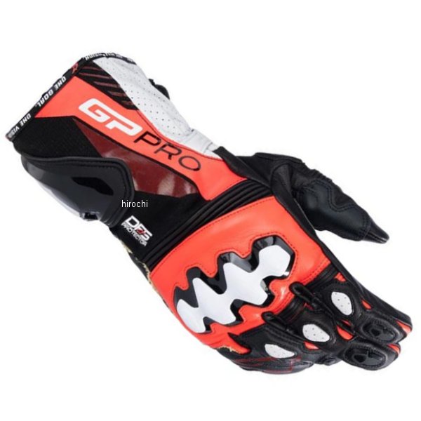 8059347340784 アルパインスターズ 2025年秋冬モデル GP PRO R4 GLOVE 1321 ブラック/レッドフルオ/ホワイト XLサイズ