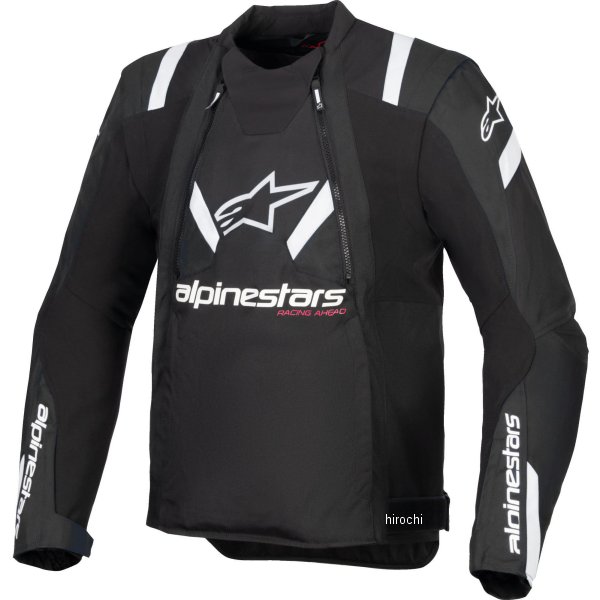 8059347551845 アルパインスターズ 春夏モデル ジャケット T-STUNT AIR JACKET 黒/白 Sサイズ
