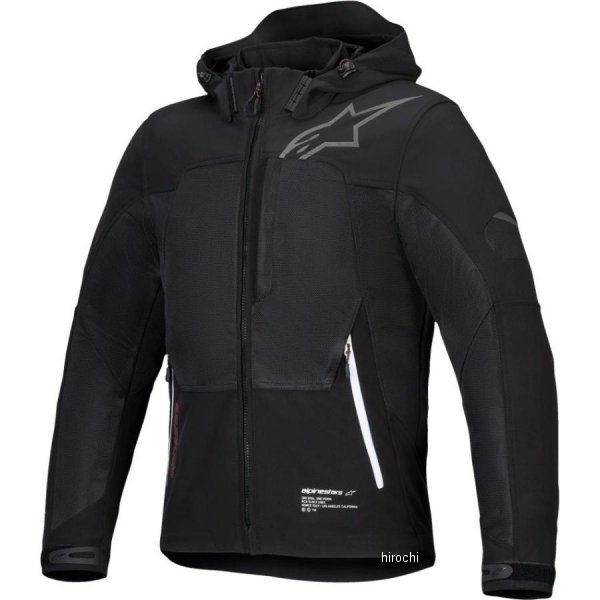 8059347568997 アルパインスターズ CREW PARKA AIR ASIA ブラック/ホワイト Mサイズ