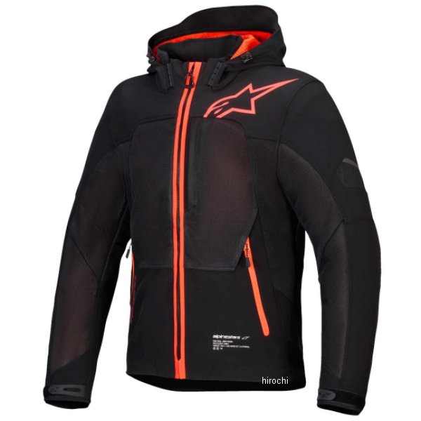 8059347599212 アルパインスターズ CREW PARKA AIR ASIA ブラック/レッドFLUO XLサイズ