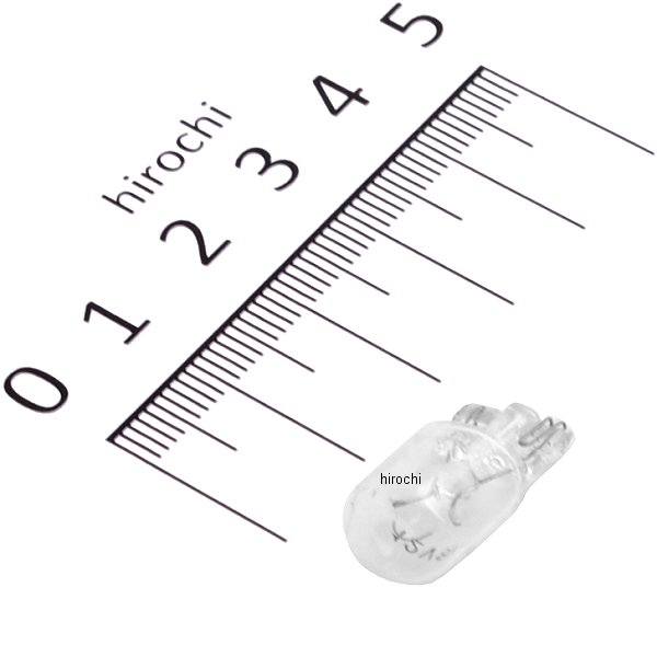 806-0000004 キタコ ウインカー用ウェッジ球 ウェッジバルブ T10 クリア 12V8W (1個売り)