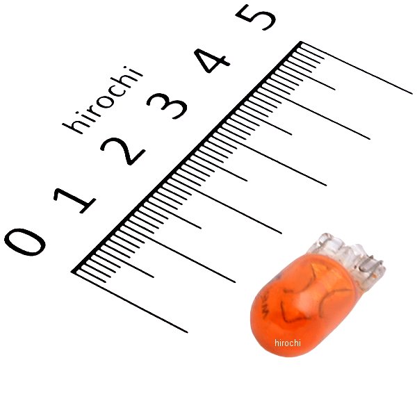 806-0000006 キタコ ウインカー用ウェッジ球 ウェッジバルブ T10 アンバー 12V8W (1個売り)