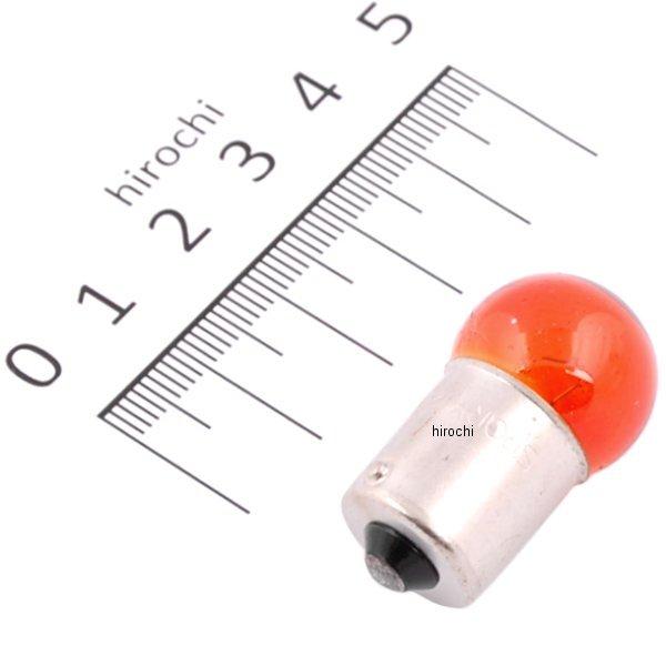 806-0000111 キタコ ウインカー用口金球 ウインカーバルブ G18 アンバー 12V15W (1個売り)