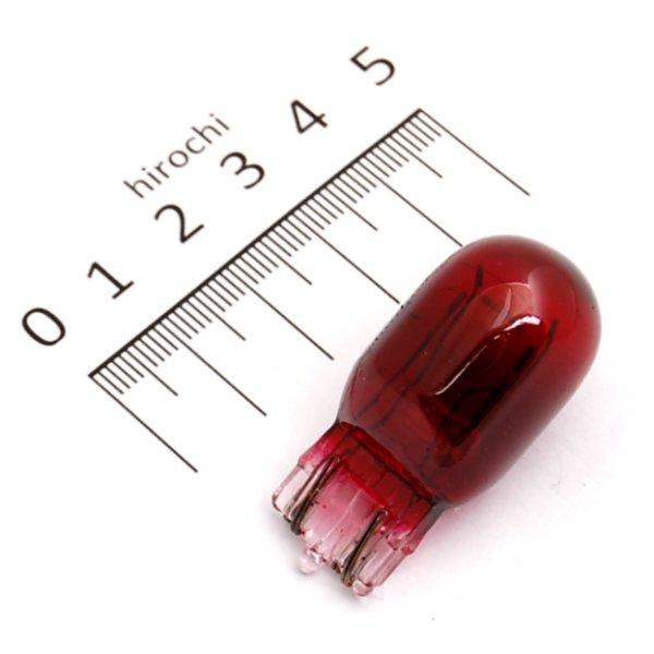 806-0200310 キタコ テールランプ用ウェッジ球 ウェッジバルブ T20 赤色 12V21/5W (ダブル球)1個売り