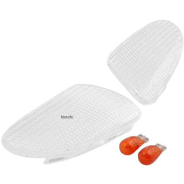 807-0058000 キタコ クリアーウインカーレンズセット APRIO/F