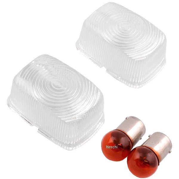 807-0068000 キタコ クリアーウインカーレンズセット TZM50R