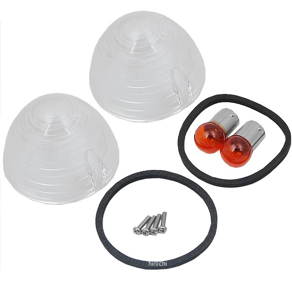 807-1015000 キタコ ウインカーレンズセット 95年-99年 ダックス クリア