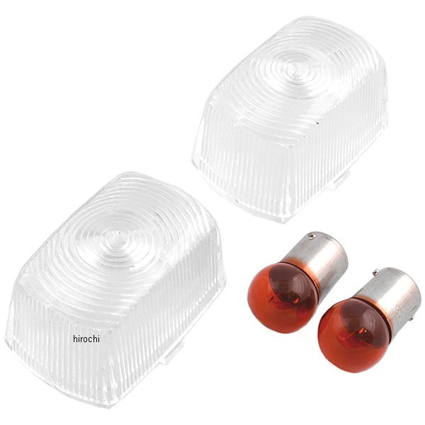 807-1081000 キタコ クリアーウインカーレンズセット NSR50/NSR80