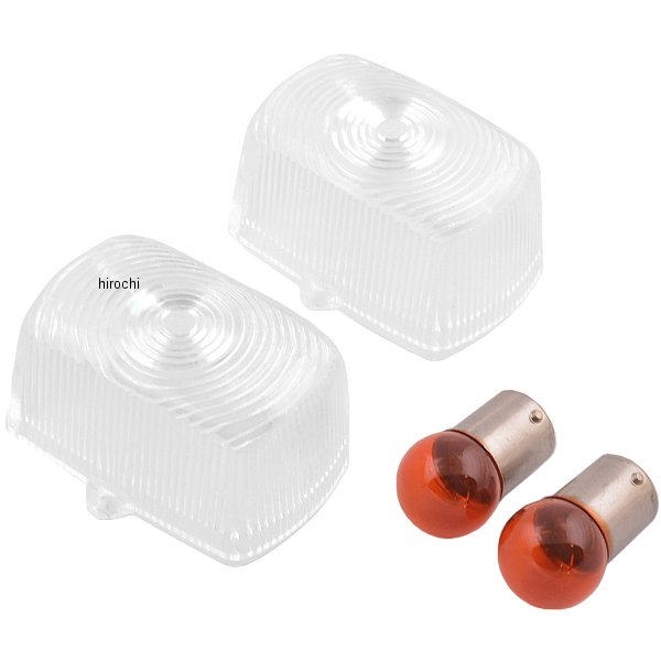 807-1081100 キタコ チタン・ウインカーレンズセット NSR50