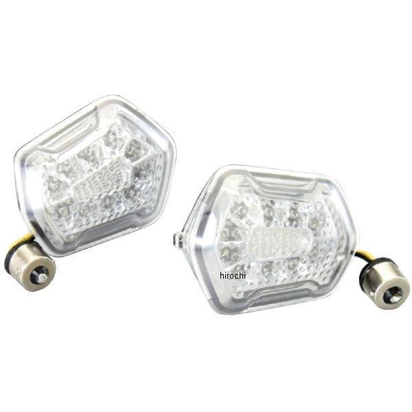 807-1155320 キタコ LED ウインカーセット ズーマーX クリア