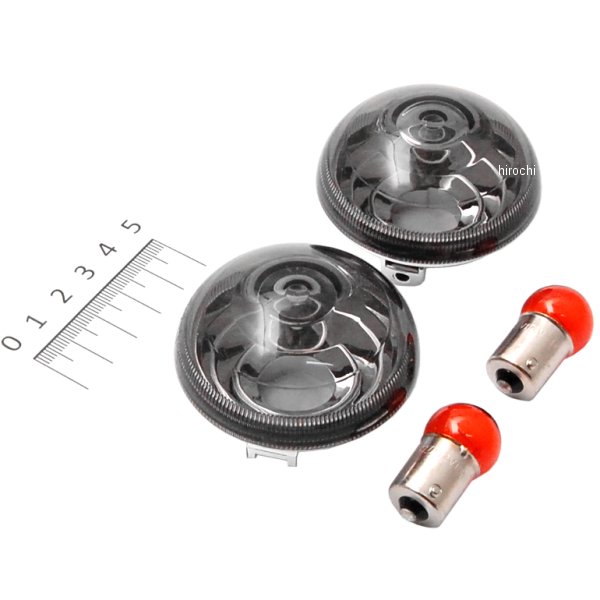 807-1457100 キタコ ウインカーレンズSET スーパーカブ50/110 クロスカブ50/110 スモーク