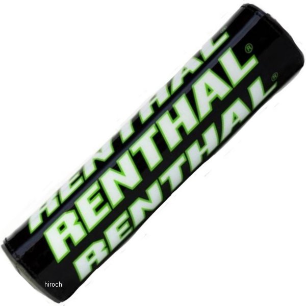 P292 レンサル RENTHAL クロスバーパッド Team IssueSX 長さ205mm 黒/白/緑