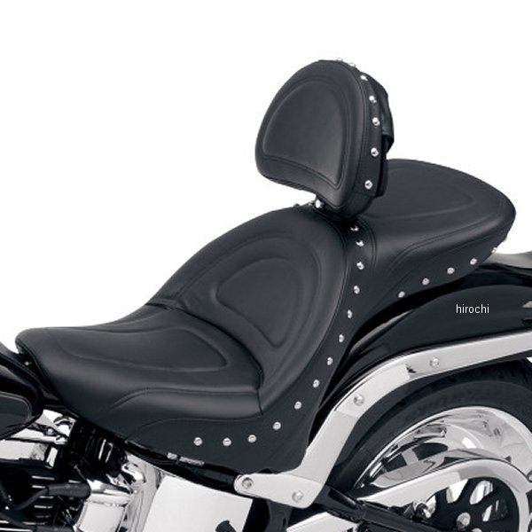 8102J サドルメン Saddlemen シート エクスプローラ SP FXST/FLST バックレスト付き