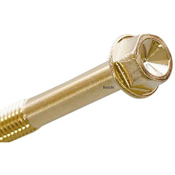 810750-070 ポッシュ POSH スモールフランジ六角ボルト 24Kメッキ M6x70 P1.0 1本入り